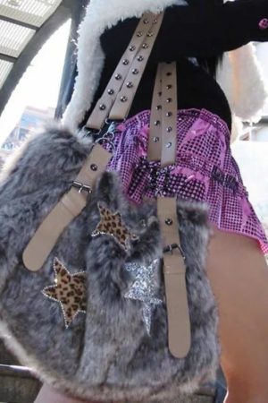 New Style Trends - Frosted Opulence Embellished Y2k Bag - Outfit Ideas