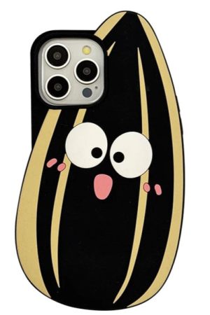 New Style Trends - Funny Sunflower Seed Cartoon Aesthetic iPhone Case - Outfit Ideas