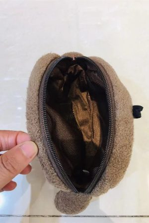 New Style Trends - Fuzzy Chomp Aesthetic Storage Bag - Outfit Ideas