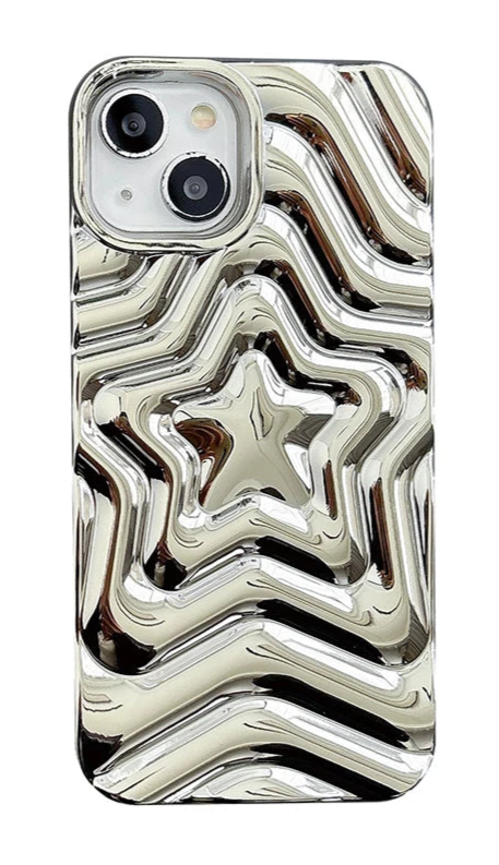 New Style Trends - Galactic Pulse Mirror Y2k iPhone Case - Outfit Ideas New Style Trends - Galactic Pulse Mirror Y2k iPhone Case - Outfit Ideas