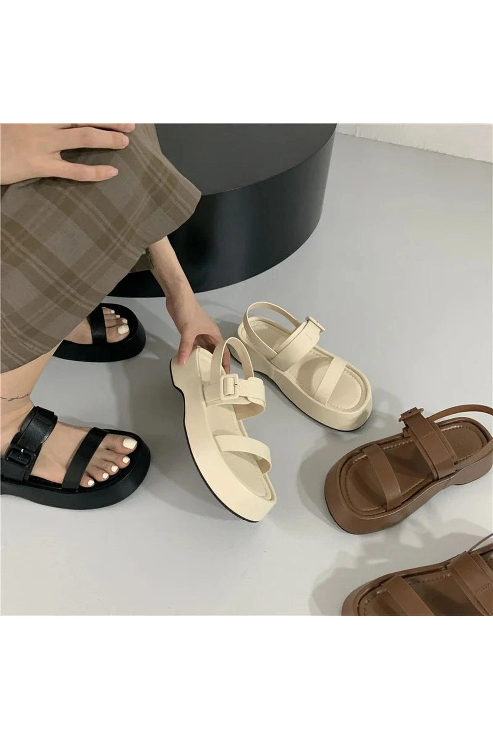 New Style Trends - Gladiator Summer Platform Sandals - Outfit Ideas New Style Trends - Gladiator Summer Platform Sandals - Outfit Ideas