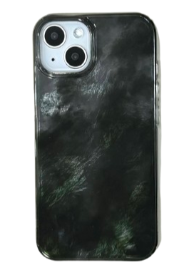 New Style Trends - Glossy Black Marble Aesthetic iPhone Case - Outfit Ideas