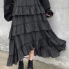 New Style Trends - Goth Lolita Midi Skirt - Outfit Ideas