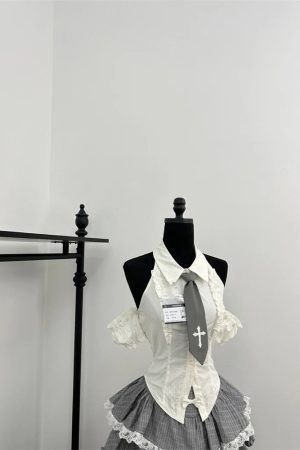 New Style Trends - Gothic Alt Lace Outfit Set - Outfit Ideas