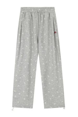 New Style Trends - Gray Bow Cozy Coquette Lounge Pants - Outfit Ideas