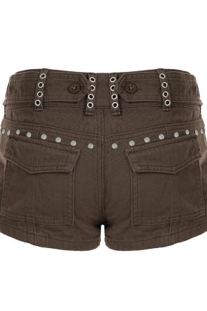 New Style Trends - Grommet Edgy Street Y2k Shorts - Outfit Ideas