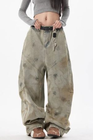 New Style Trends - Grunge Fade Baggy Jeans - Outfit Ideas