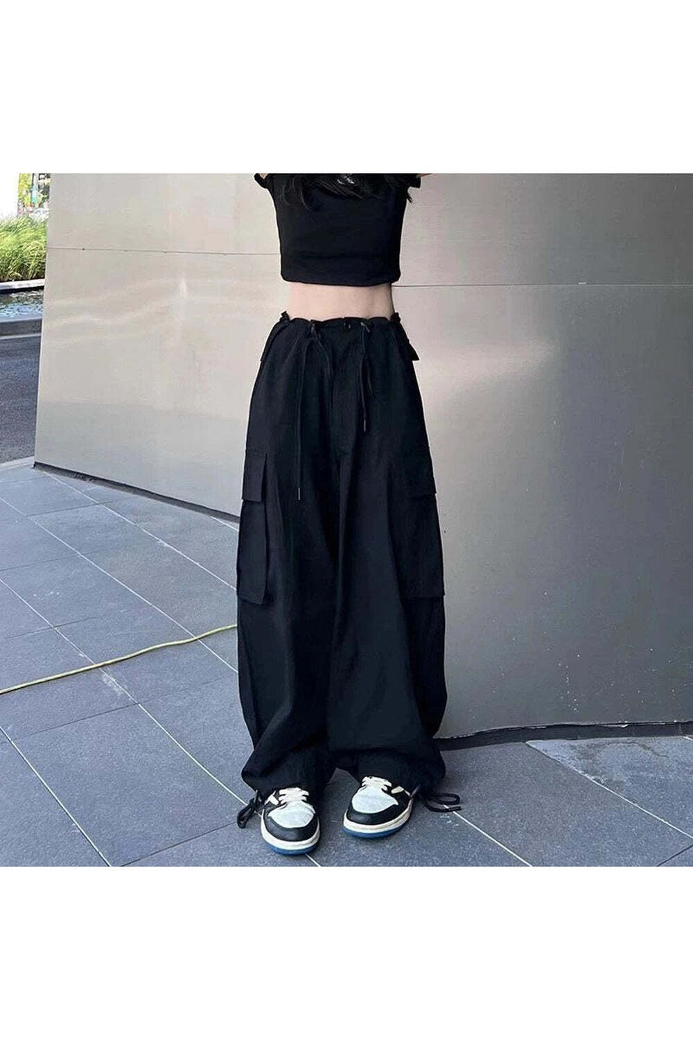 New Style Trends - Harajuku Y2K Cargo Joggers - Outfit Ideas