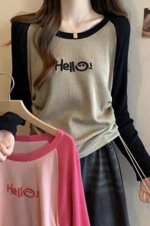 New Style Trends - Hello Sunshine Colorblock Pastel Sweatshirt - Outfit Ideas