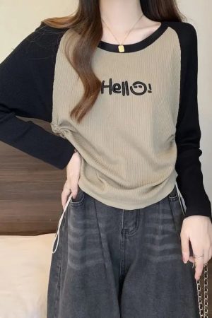 New Style Trends - Hello Sunshine Colorblock Pastel Sweatshirt - Outfit Ideas