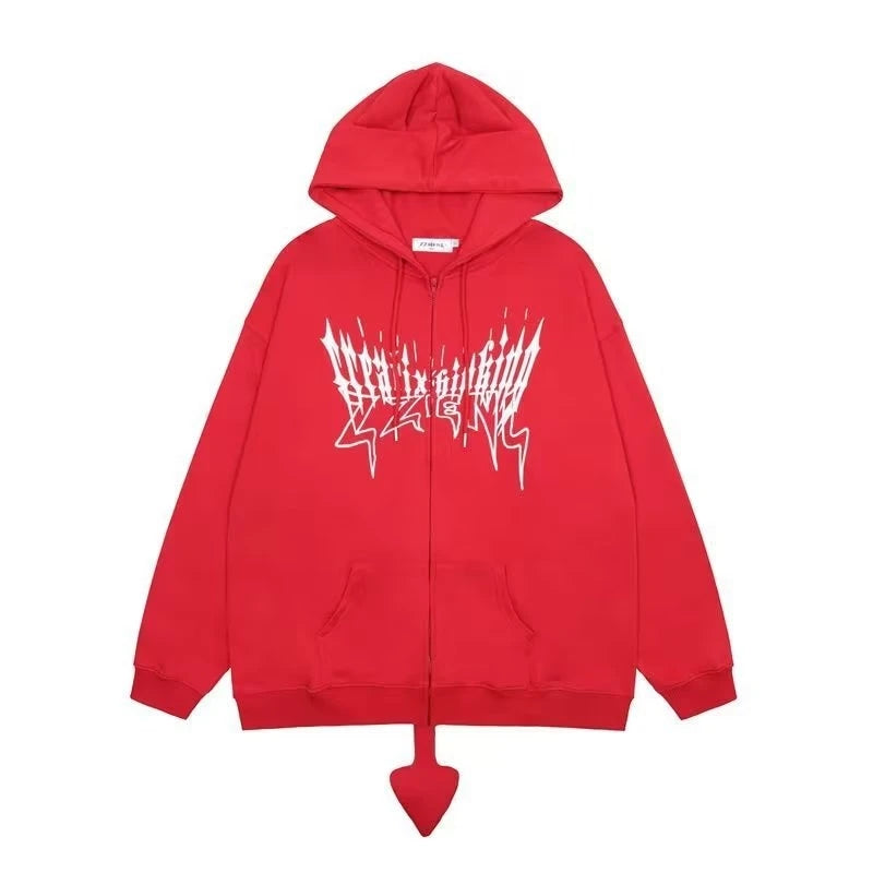 New Style Trends - Hellwing Devil Edgy Hoodie - Outfit Ideas New Style Trends - Hellwing Devil Edgy Hoodie - Outfit Ideas