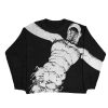 New Style Trends - Horror Manga Alt Oversized Sweater - Outfit Ideas