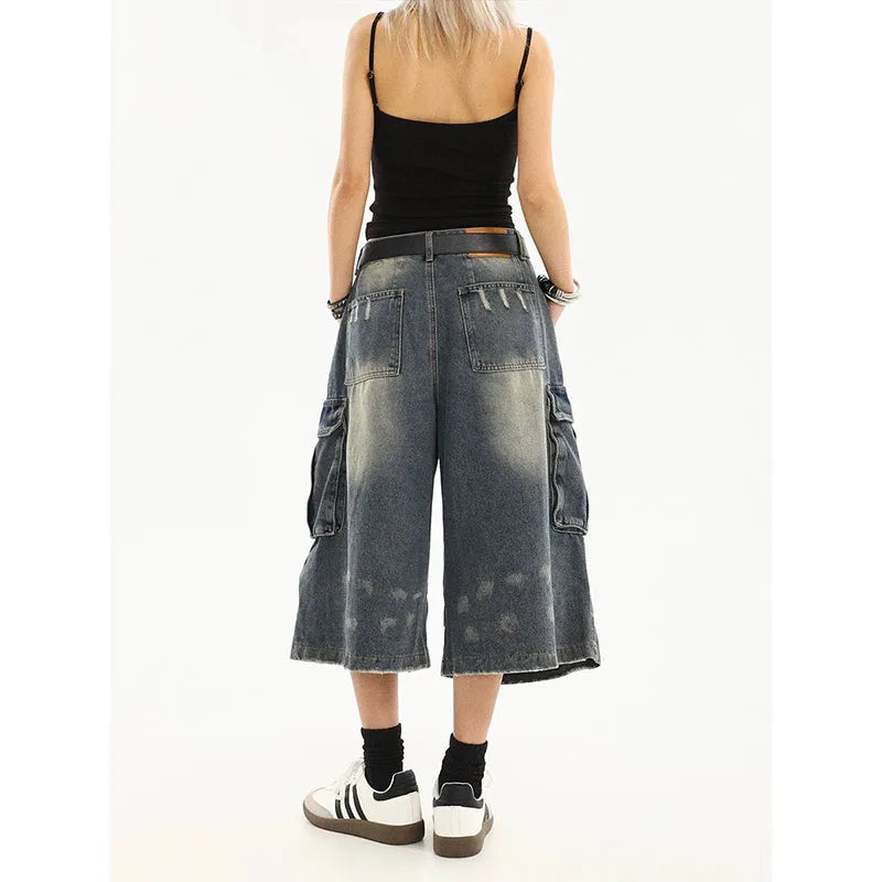 New Style Trends - Industrial Punk Utility Y2k Jeans Shorts - Outfit Ideas New Style Trends - Industrial Punk Utility Y2k Jeans Shorts - Outfit Ideas