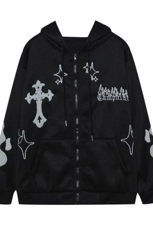 New Style Trends - Inferno Cross Street Alt Hoodie - Outfit Ideas