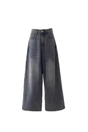 New Style Trends - Ink Fade Ultra Baggy Edgy Jeans - Outfit Ideas
