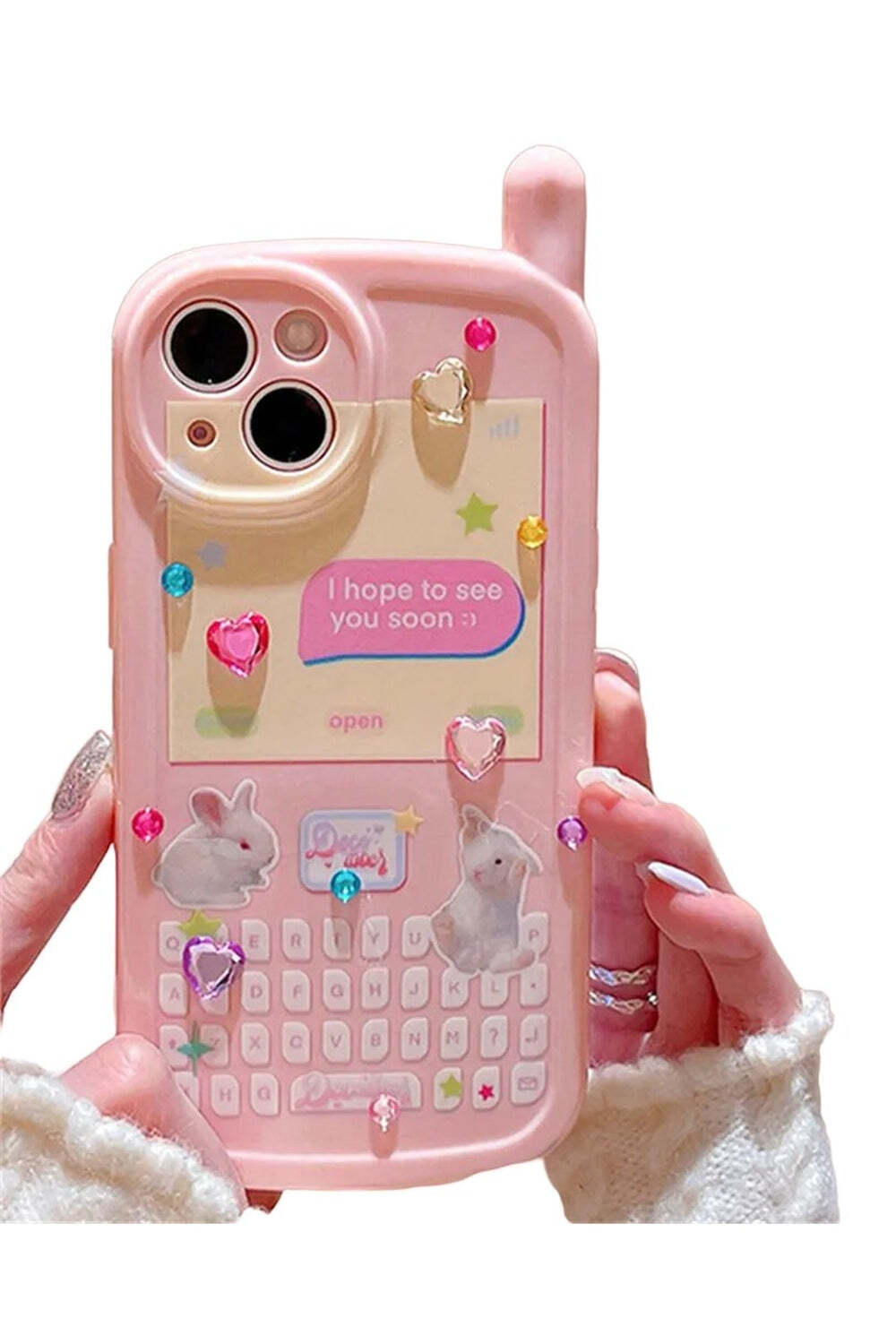 New Style Trends - Kawaii 3D Rabbit Korean iPhone Case - Outfit Ideas New Style Trends - Kawaii 3D Rabbit Korean iPhone Case - Outfit Ideas