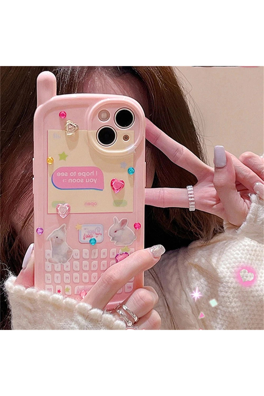 New Style Trends - Kawaii 3D Rabbit Korean iPhone Case - Outfit Ideas New Style Trends - Kawaii 3D Rabbit Korean iPhone Case - Outfit Ideas