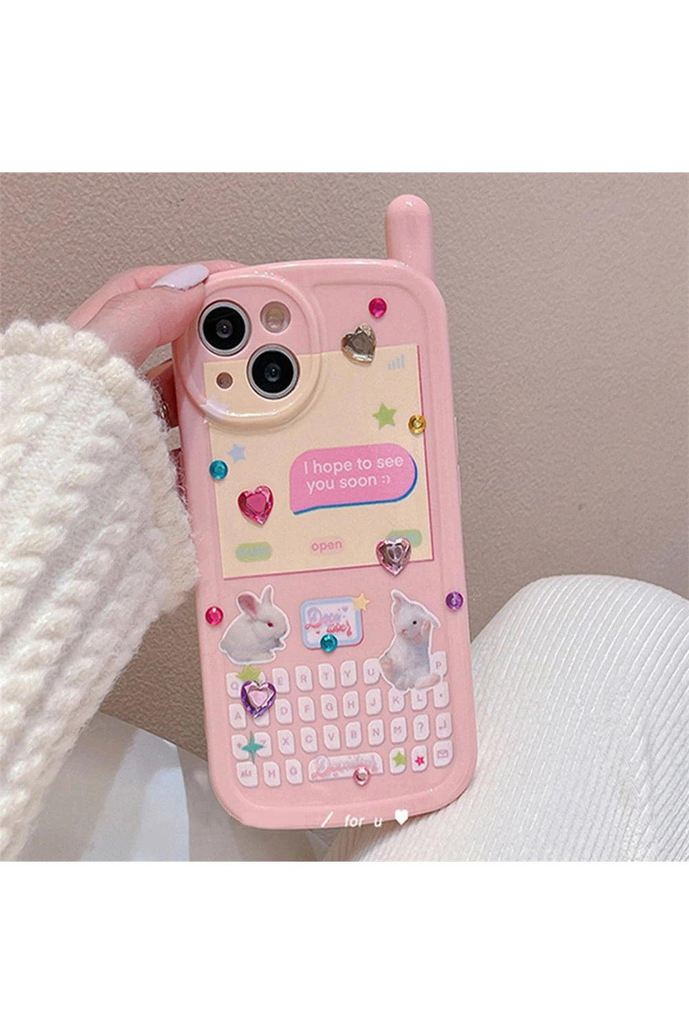 New Style Trends - Kawaii 3D Rabbit Korean iPhone Case - Outfit Ideas New Style Trends - Kawaii 3D Rabbit Korean iPhone Case - Outfit Ideas