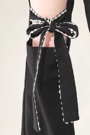 New Style Trends - Kawaii Bow-Tied Cutout Layered Pants - Outfit Ideas