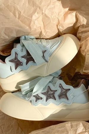New Style Trends - Kawaii Cosmic Glow Star Sneakers - Outfit Ideas