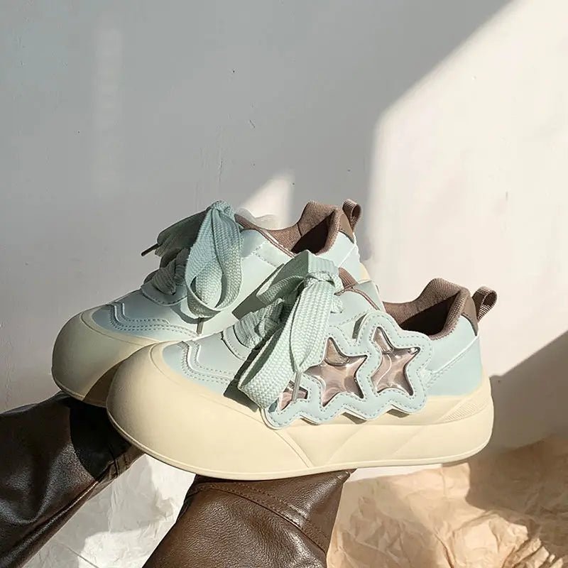 New Style Trends - Kawaii Cosmic Glow Star Sneakers - Outfit Ideas New Style Trends - Kawaii Cosmic Glow Star Sneakers - Outfit Ideas