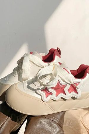 New Style Trends - Kawaii Cosmic Glow Star Sneakers - Outfit Ideas