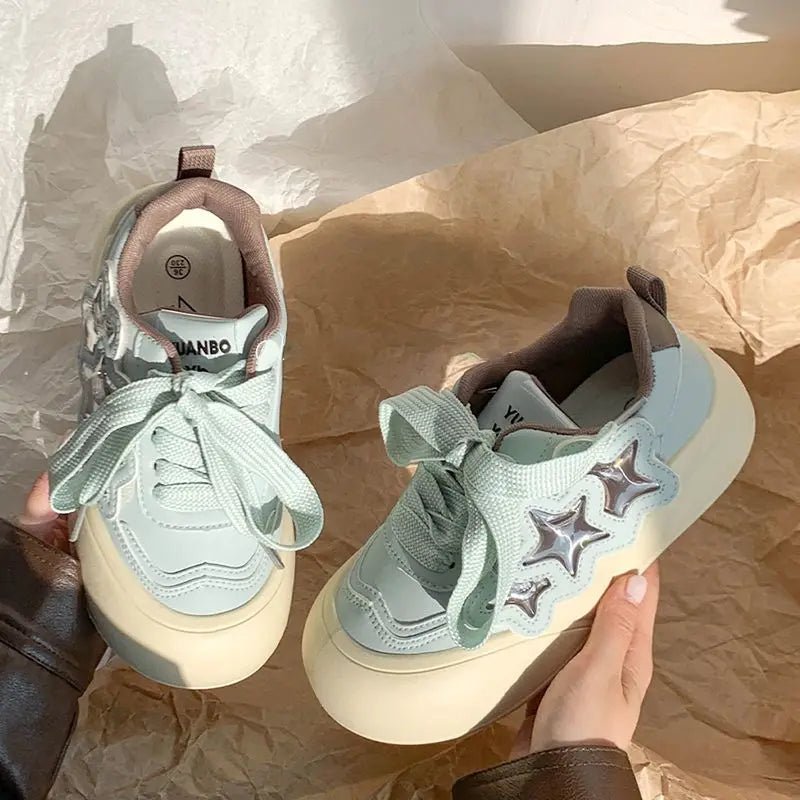 New Style Trends - Kawaii Cosmic Glow Star Sneakers - Outfit Ideas New Style Trends - Kawaii Cosmic Glow Star Sneakers - Outfit Ideas