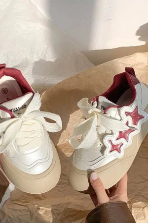 New Style Trends - Kawaii Cosmic Glow Star Sneakers - Outfit Ideas