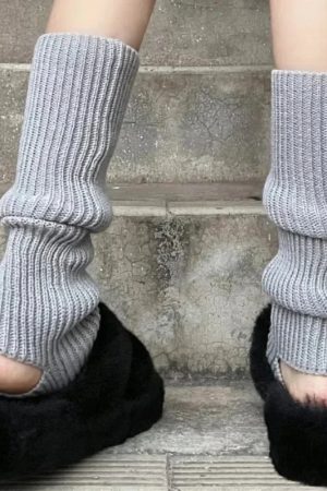 New Style Trends - Kawaii Cozy Ballet Leg Warmers - Outfit Ideas