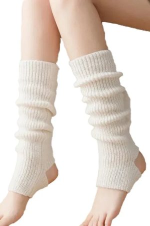 New Style Trends - Kawaii Cozy Ballet Leg Warmers - Outfit Ideas