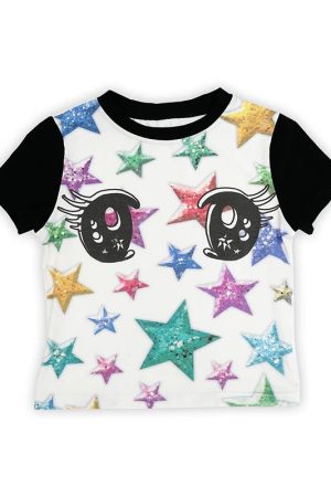 New Style Trends - Kawaii Galaxy Gaze T-Shirt - Outfit Ideas