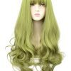 New Style Trends - Kawaii Green Black Curly Wig - Outfit Ideas