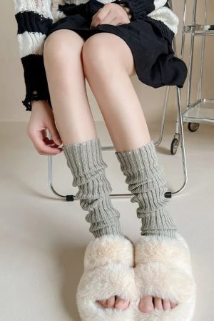 New Style Trends - Kawaii Soft Ballet Ribbon Leg Warmers - Outfit Ideas