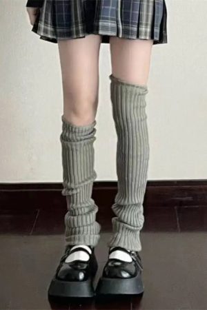 New Style Trends - Kawaii Soft Ballet Ribbon Leg Warmers - Outfit Ideas