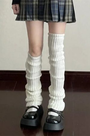 New Style Trends - Kawaii Soft Ballet Ribbon Leg Warmers - Outfit Ideas