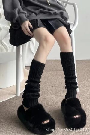 New Style Trends - Kawaii Soft Ballet Ribbon Leg Warmers - Outfit Ideas