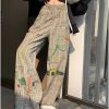 New Style Trends - Kidcore Doodle Dreams Plaid Pants - Outfit Ideas