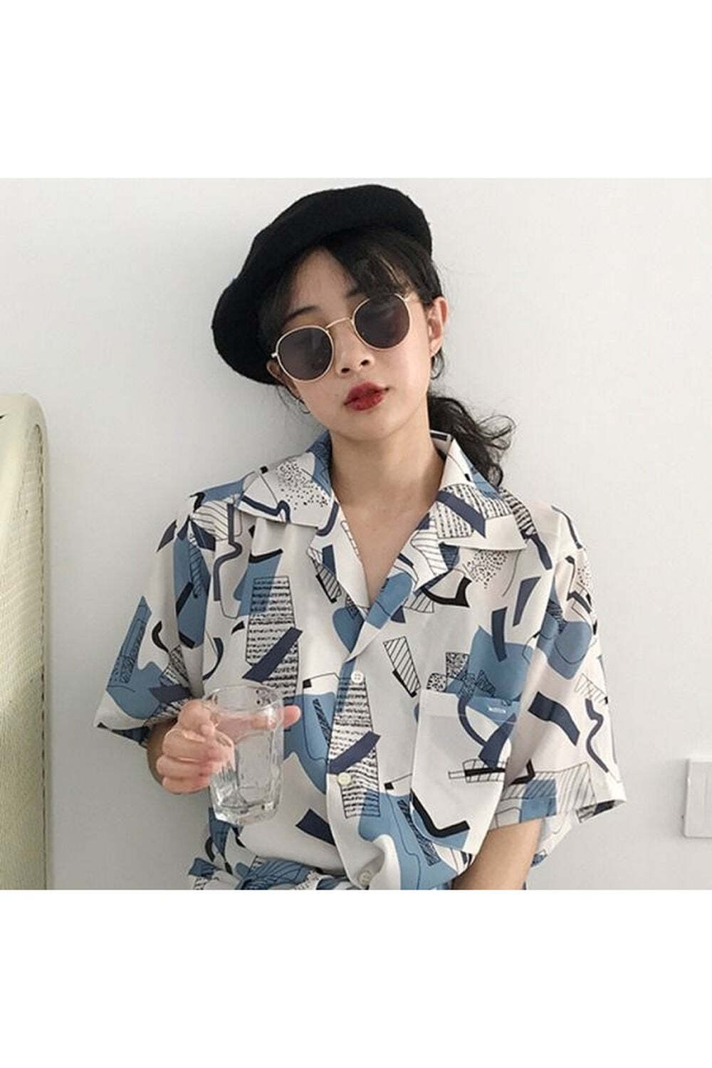 New Style Trends - Korean Aesthetic Simple Shirt - Outfit Ideas