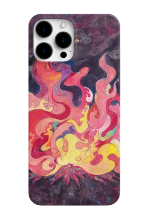 New Style Trends - Lava Dreamscape Aesthetic iPhone Case - Outfit Ideas