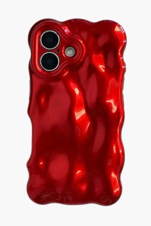 New Style Trends - Lava Gloss Flame Aesthetic iPhone  Case - Outfit Ideas