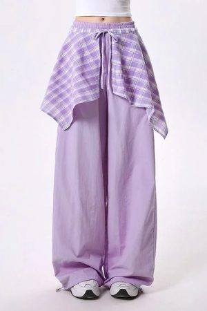 New Style Trends - Layered Flannel Edgy Streetwear Pants - Outfit Ideas