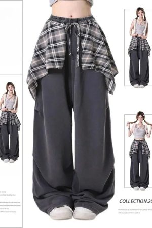 New Style Trends - Layered Flannel Edgy Streetwear Pants - Outfit Ideas