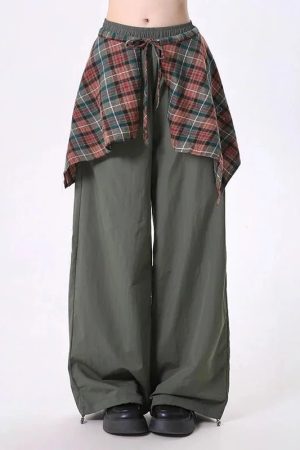 New Style Trends - Layered Flannel Edgy Streetwear Pants - Outfit Ideas