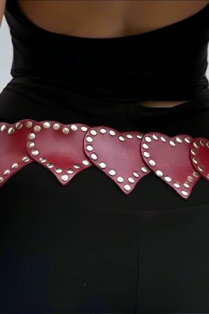 New Style Trends - Love Riot Studded Alt Belt - Outfit Ideas