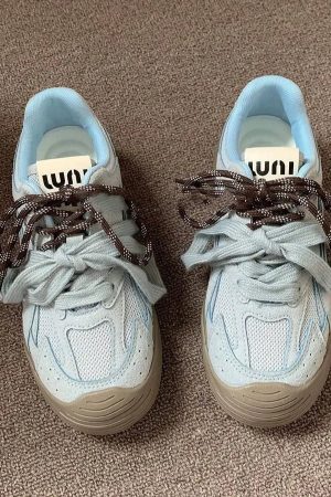 New Style Trends - Lunar Core Mesh Aesthetic Sneakers - Outfit Ideas