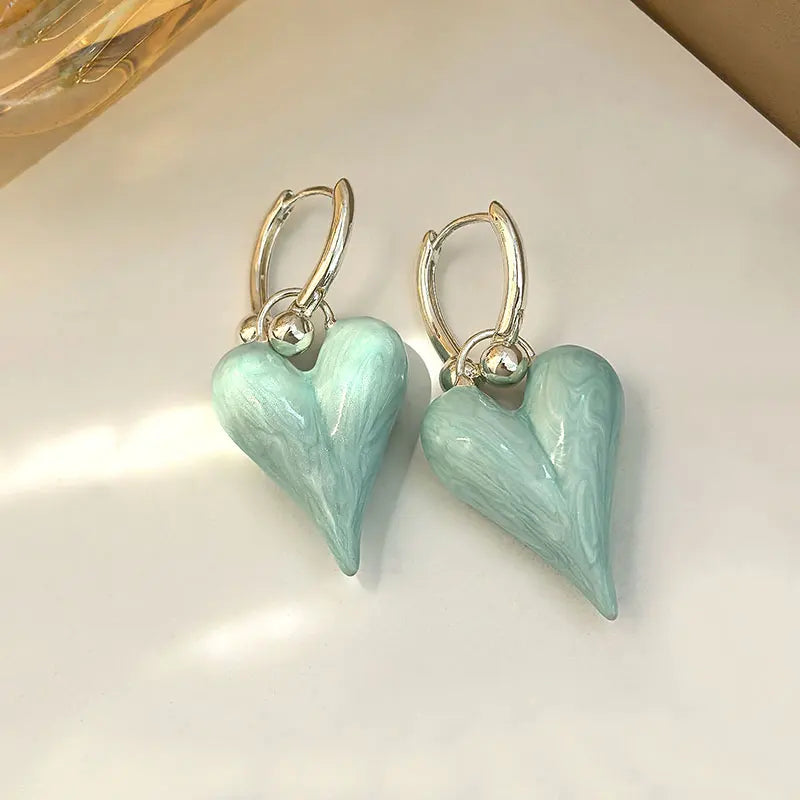 New Style Trends - Melted Heart Drop Coquette Earrings - Outfit Ideas New Style Trends - Melted Heart Drop Coquette Earrings - Outfit Ideas
