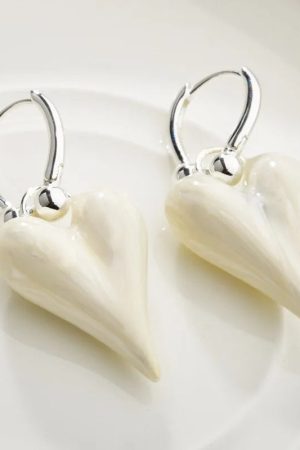 New Style Trends - Melted Heart Drop Coquette Earrings - Outfit Ideas