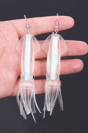 New Style Trends - Mermaidcore Abyss Squid Drop Earrings - Outfit Ideas