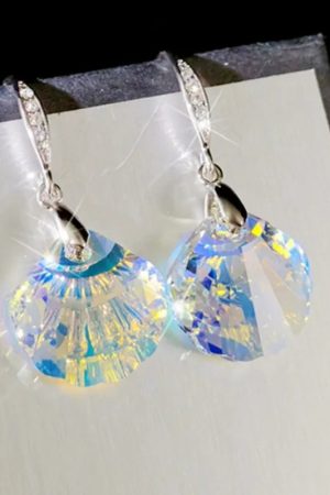 New Style Trends - Mermaidcore Crystal Tide Drop Earrings - Outfit Ideas