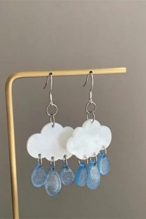New Style Trends - Mermaidcore Rainy Day Dream Earrings - Outfit Ideas